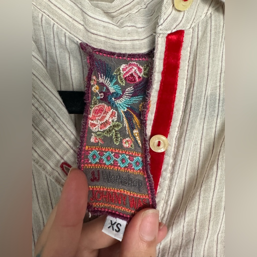 Johnny Was, 3jworkshop Button Up - image 6